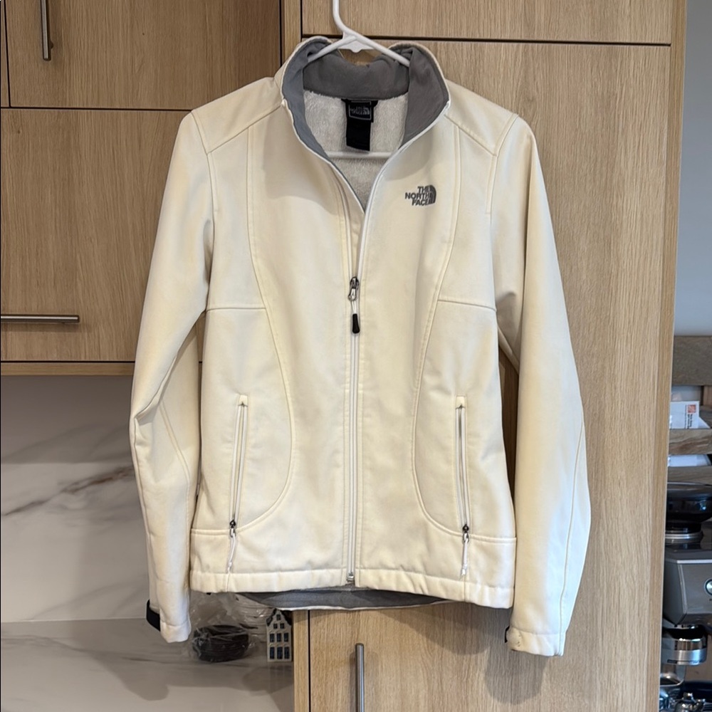 The North Face Off-White Fleece Jacket
